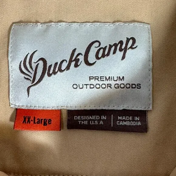 Duck Camp Men's Long Sleeve Hunting Shirt Size XXL NWT - Picture 7 of 12